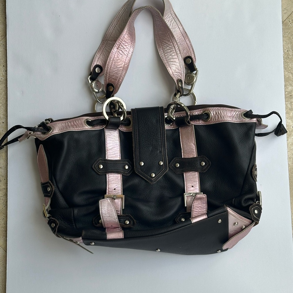 Black and Pink Women's Bag